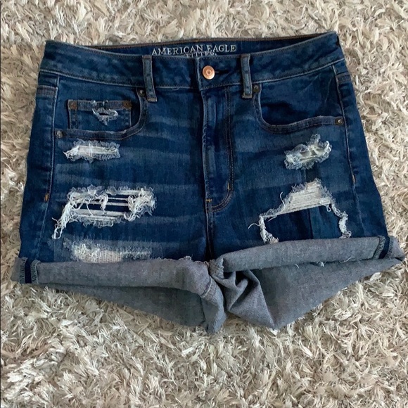 American Eagle Outfitters Pants - High rise shorts  (they run small)